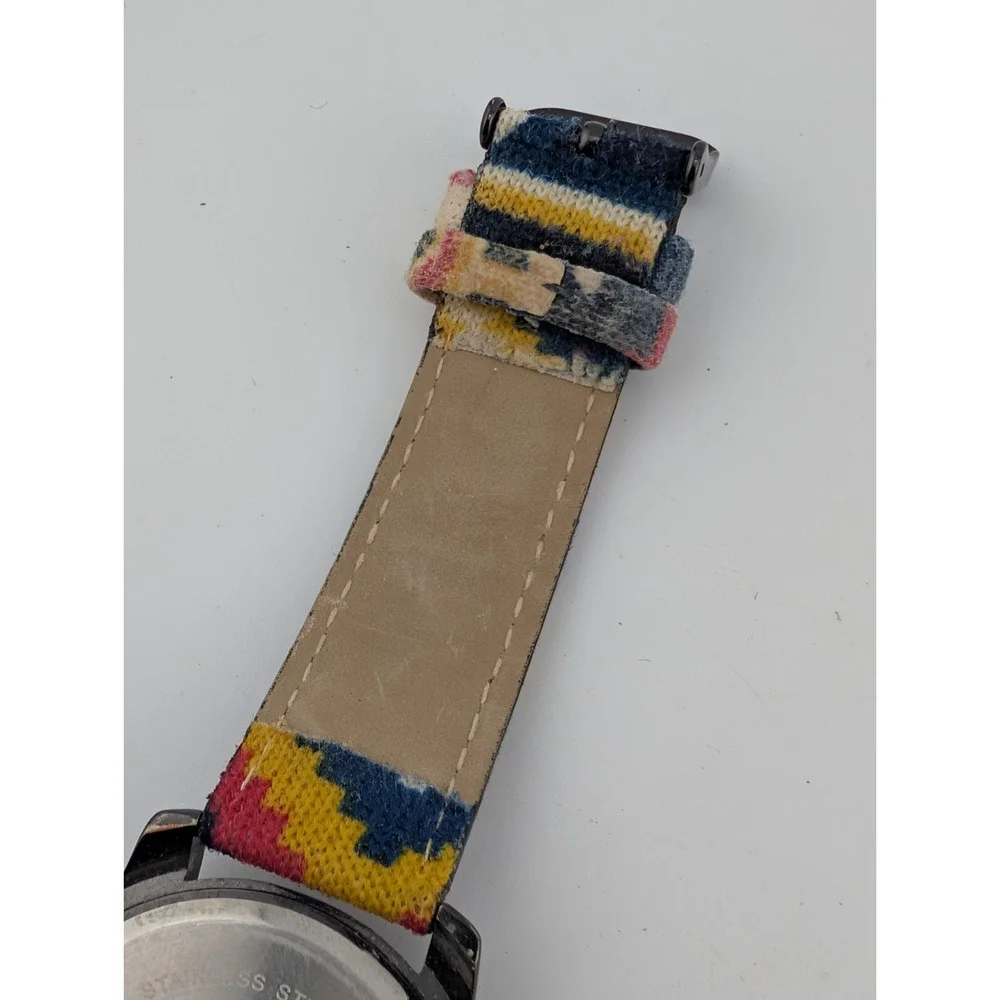 Frenzy New York Watch Women 40mm Case Southwest Design Band- New Battery